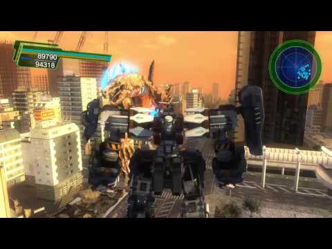 Knockoff Godzilla VS Kickass Giant Robot | Earth Defense Force 4.1 (Steam) - Mission 53