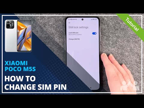 Xiaomi Poco M5s - How to Change SIM PIN • 📱 • 🔢 • 🔐 • Tutorial