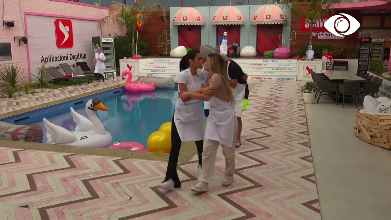 Faza e dytë/ Çiftet duhet të mbajnë kristalin me gojë për ta çuar te pjata, fiton Kiara