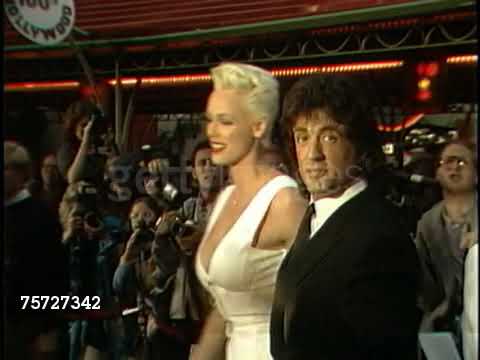 Sylvester Stallone with Brigitte Nielsen (1987)