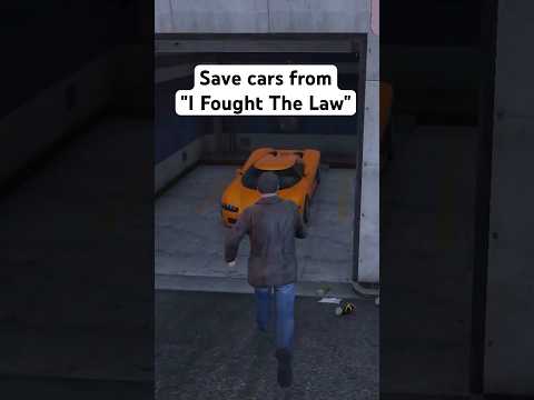 How To Keep The Cars From "I Fought The Law" #gta5 #gtav #gtaonline - DarkViperAU