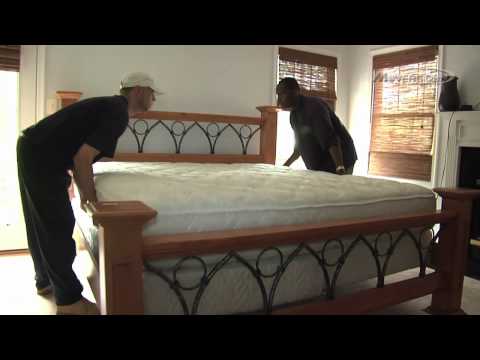 Part of a video titled How to Assemble a Bed - YouTube