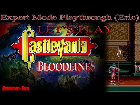 Castlevania Bloodlines Full Playthrough (Sega Genesis) | Let's Play #347 - Expert Mode (Eric)