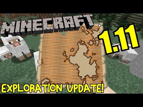 New Minecraft 1.11 Update! Llamas & More!