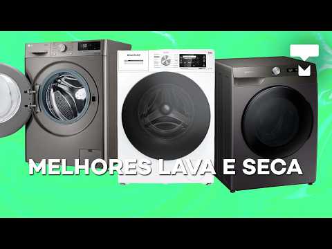 TOP 7 MELHORES MÁQUINAS LAVA E SECA para comprar em 2025