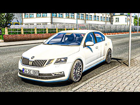 Skoda Octavia 2018 mod | ETS 2 1.44 Gameplay