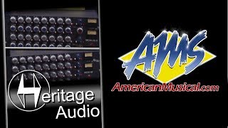 Video thumbnail for Heritage Audio MCM20.4 and MCM32 Overview - Heritage Audio MCM Series Analog Summing Mixers by American Musical Supply