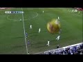Sergio Ramos's ball hit camera.