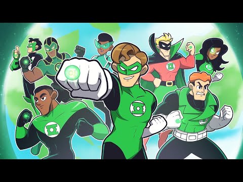 The Animated History of Every Green Lantern [DC Comics]