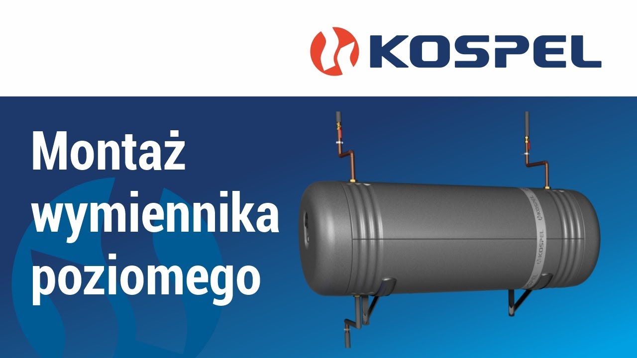 Montaż wymiennika poziomego firmy Kospel S.A