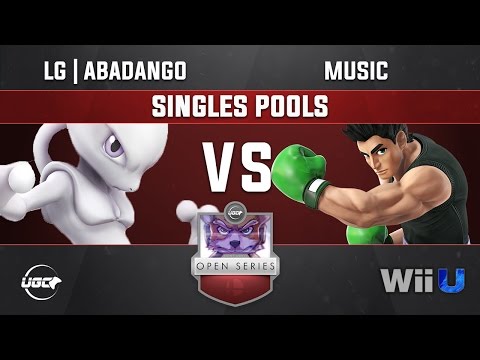 UGC Smash 4 SINGLES POOLS - LG | Abadango (Mewtwo) vs Music (Little Mac)