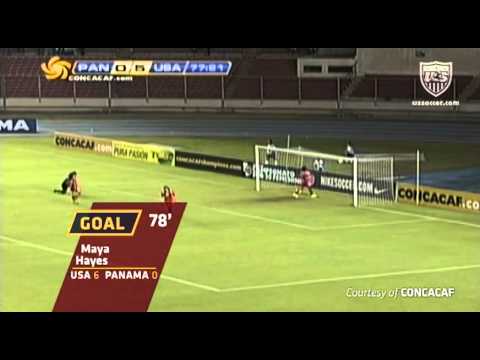 U-20 WNT vs. Panama: Maya Hayes Goal 2 - March 6, 2012