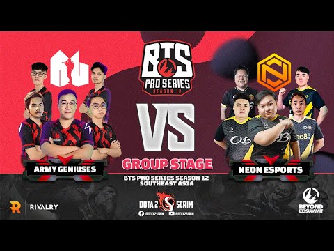 Army Geniuses vs Neon Esports - BTS Pro Series Season 12: Southeast Asia - Group Stage - BO2