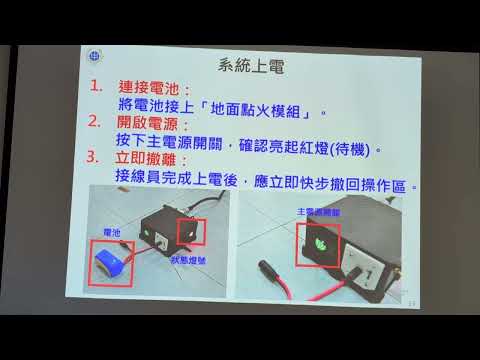 會議室內說明介紹