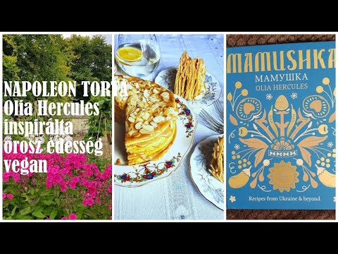 NAPOLEON TORTA - Olia Hercules inspirálta orosz édesség - vegan