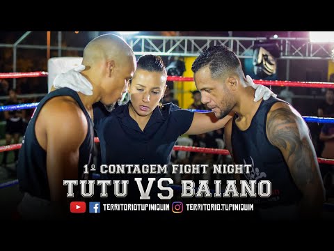 Fabiano Tutu vs Flavio Baiano - 1º Contagem Fight Night