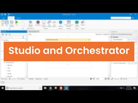 UiPath Product Demo: Overview of Studio and Orchestrator