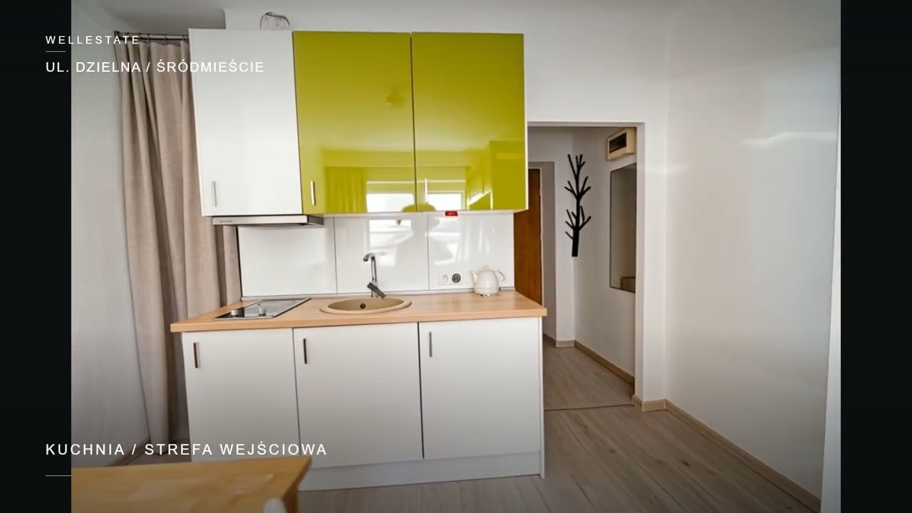 Walkthrough of ul. Dzielna, Śródmieście