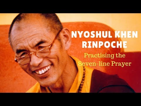 Nyoshul Khenpo ~ Practising the Seven Line Prayer to Guru Rinpoche
