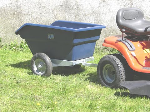 Anhänger 250 Liter  für Garten und Hof ATV250 JFCAGRI Promo DEUTSCH