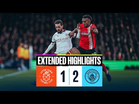 Resumen de Luton Town vs Manchester City Jornada 16