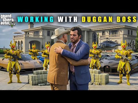GTA 5 : MICHAEL WORKING WITH DUGGAN BOSS || BB GAMING