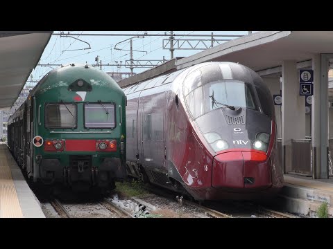 4K - 2021-05-15 Brescia...Stazione di Brescia 2/4 - Transiti di metà primavera