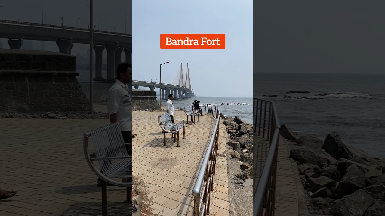 BANDRA FORT | bandra worli sea link mumbai #bandrafort #bandraworlisealink #mumbai