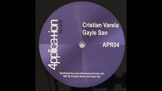 Cristian Varela & Gayle San – Application 04 (A)