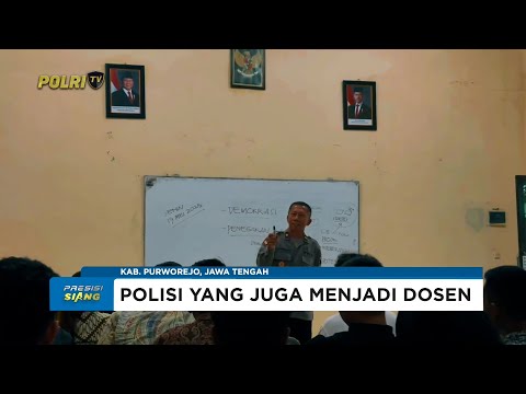 KOMPOL SUPRIHADI POLISI INSPIRATIF DAN AKADEMISI BERDEDIKASI DI PURWOREJO