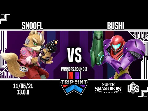 Tripoint Smash 119 - Winners Round 3 - SNooFL(Fox) Vs. Bushi(Samus)