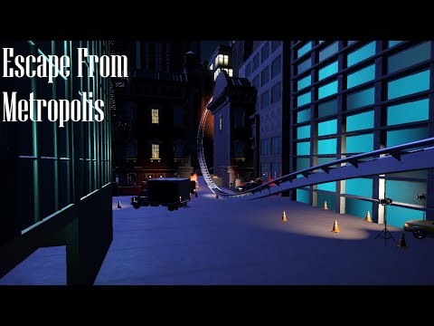 Escape from Metropolis (Planet Coaster)