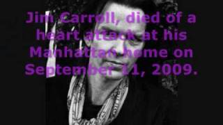 JIM CARROLL BAND - PEOPLE WHO DIED - MISSING PUNKS - PART 2/2 (J-Z)