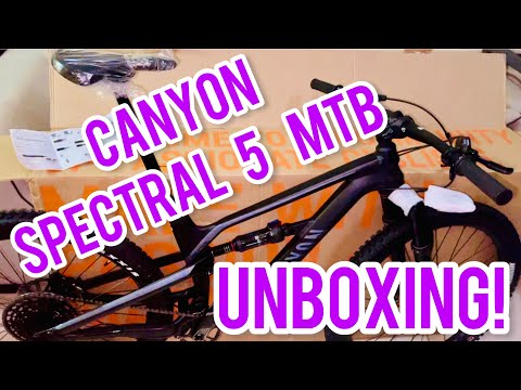 UNBOXING CANYON SPECTRAL 5 MTB | Elisha Bernice TV