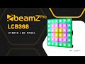 Video: BeamZ Pro Lcb366 Panel Hybrid Led