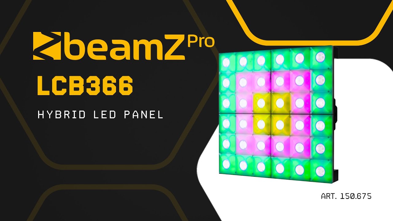 BeamZ Pro Panneau à LED LCB366