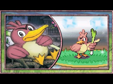 Live shiny Farfetch'd on Pokemon HeartGold after 1,360 RE's! (Johto Group FTQ#5)