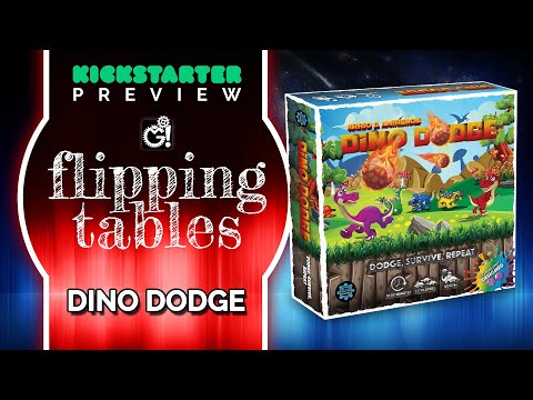 Dino Dodge | Base Game | Kickstarter Preview
