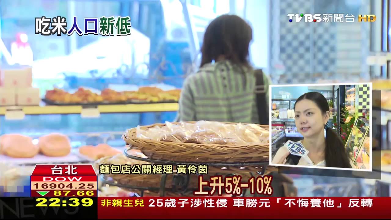 飲食西化！台人年吃米量44公斤　10年新低