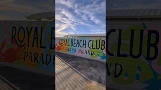 And Royal Beach Club certainly was an experience! #royalcaribbean #royalbeachclub