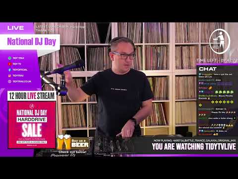 National DJ Day - Tidy 12 Hour Live Stream - Set 3 Lee Haslam