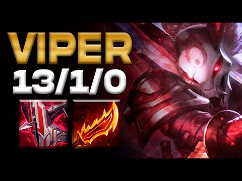 Viper Kalista vs Samira / LOL KR Patch 12.13