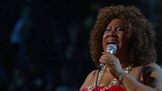 Aretha Franklin performs &quot;Respect&quot; at the Rock &amp; Roll Hall of Fame 25th Anniversary Concert