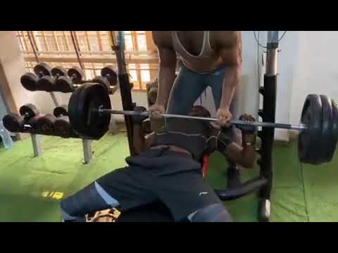 Bench press of 130kg Current body weight 65kg