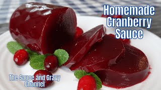 Love Canned Cranberry Sauce? Try This EASY Homemade Jellied Cranberry Sauce Recipe -It’s Even Better