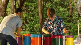 Congas Trio Ensemble Outdoor Instruments video thumbnail 1