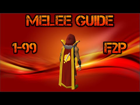 [F2P] OSRS: 1-99 Melee Combat Guide f2p Old School RuneScape (2007) [HD]