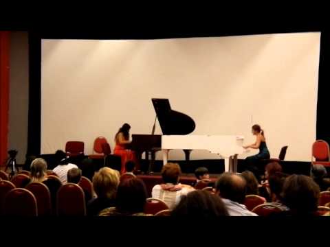 Duo Merve AKYILDIZ & Serenat KACAR play "  "Scaramouche" ( I-II-III mov)