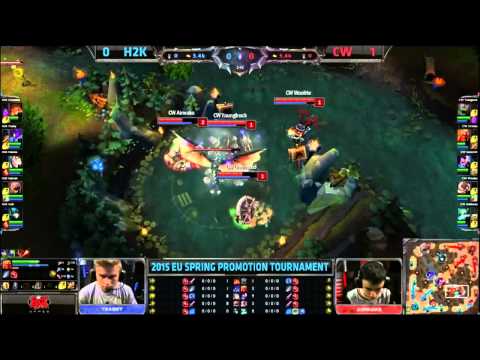 The Copenhagen Wolves vs H2k to Stay in the LCS