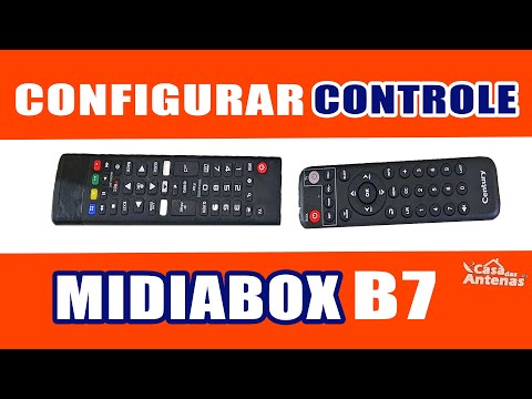 CONTROLE REMOTO MIDIABOX SE/B7 INTELIGENTE